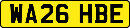 WA26HBE