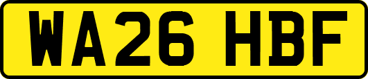 WA26HBF