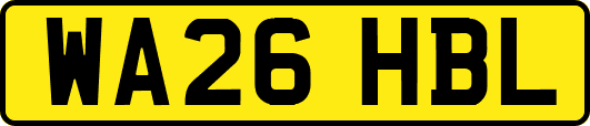 WA26HBL