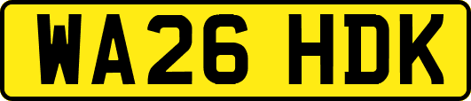 WA26HDK