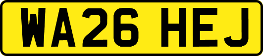 WA26HEJ
