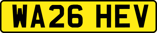 WA26HEV
