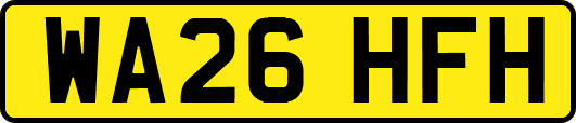 WA26HFH