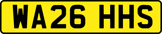WA26HHS