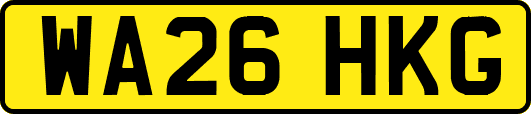 WA26HKG