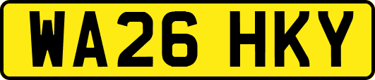 WA26HKY