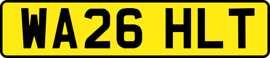 WA26HLT