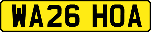 WA26HOA
