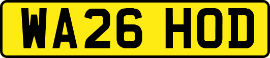 WA26HOD