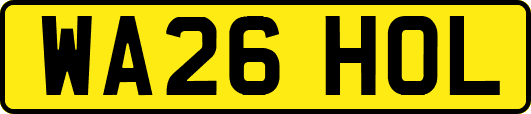 WA26HOL