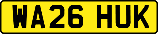 WA26HUK