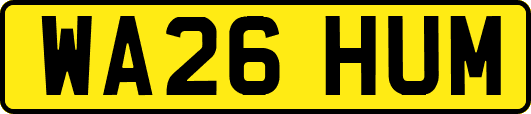 WA26HUM