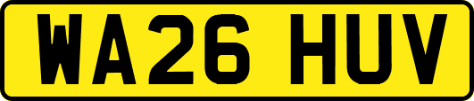 WA26HUV