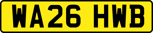 WA26HWB