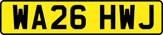 WA26HWJ