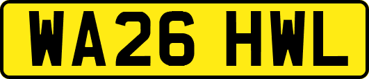 WA26HWL