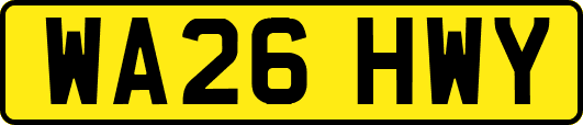 WA26HWY