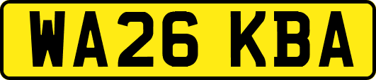 WA26KBA