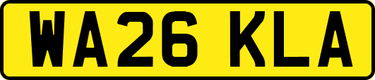 WA26KLA