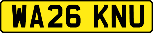 WA26KNU