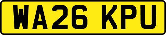 WA26KPU