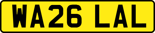 WA26LAL