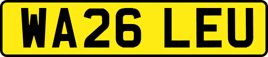 WA26LEU