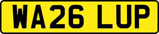 WA26LUP
