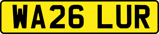WA26LUR
