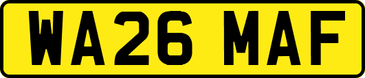 WA26MAF