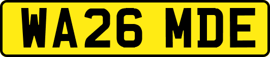WA26MDE