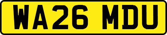 WA26MDU