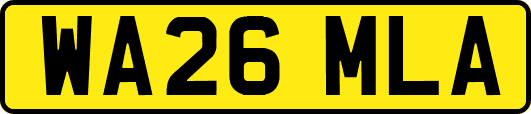 WA26MLA
