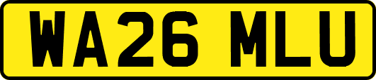WA26MLU