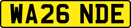 WA26NDE