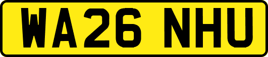 WA26NHU