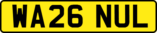 WA26NUL