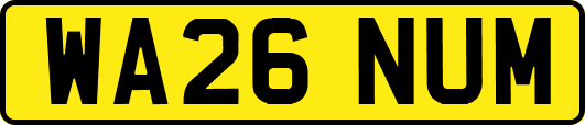 WA26NUM