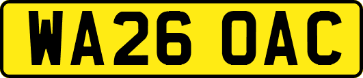 WA26OAC