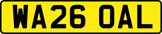 WA26OAL