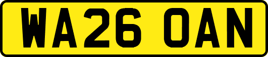 WA26OAN
