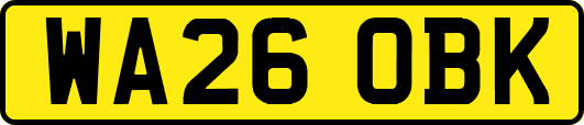 WA26OBK