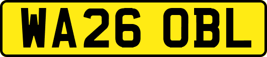 WA26OBL