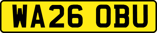 WA26OBU