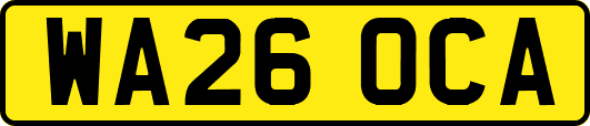 WA26OCA