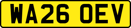 WA26OEV