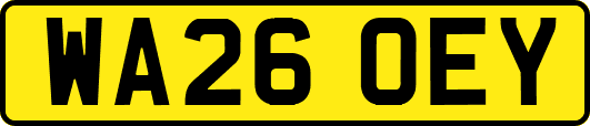 WA26OEY