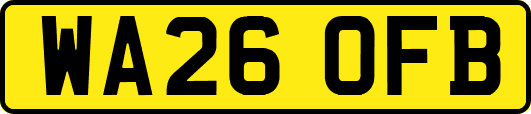 WA26OFB