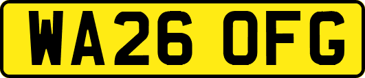 WA26OFG