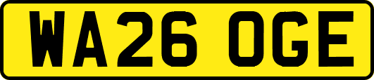 WA26OGE